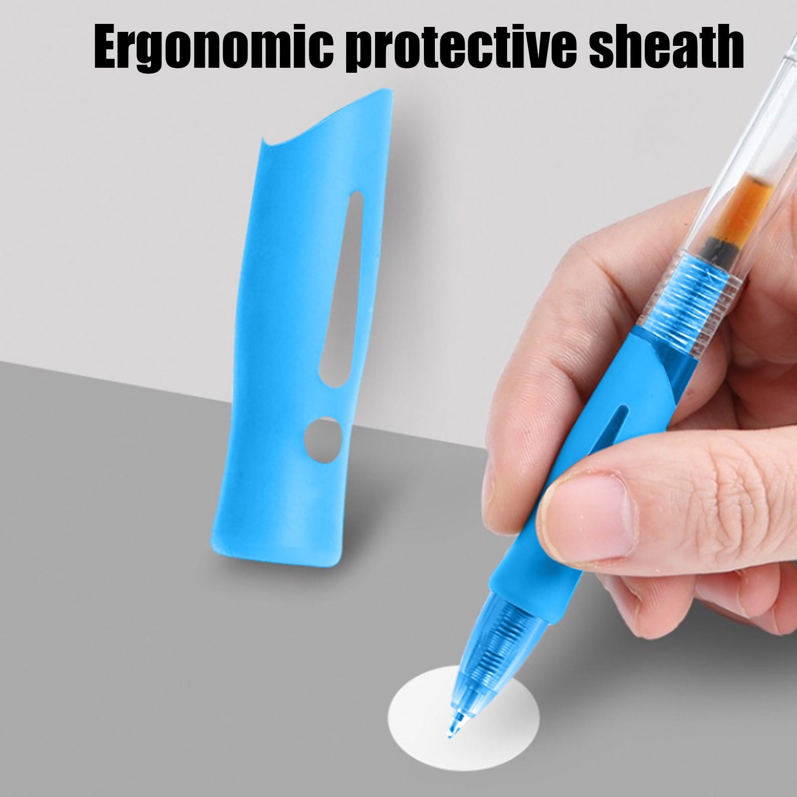 LanSuare 12 Pack Ballpoint Pen , 0.5mm Fine Point Retractable, No Smear Ink for Journaling, Office Classroom Home Writing Supplies