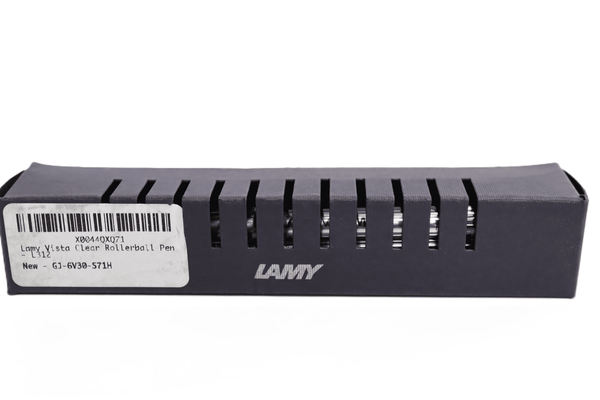 Lamy Vista Rollerball Pen Medium Point Black Ink (L312)