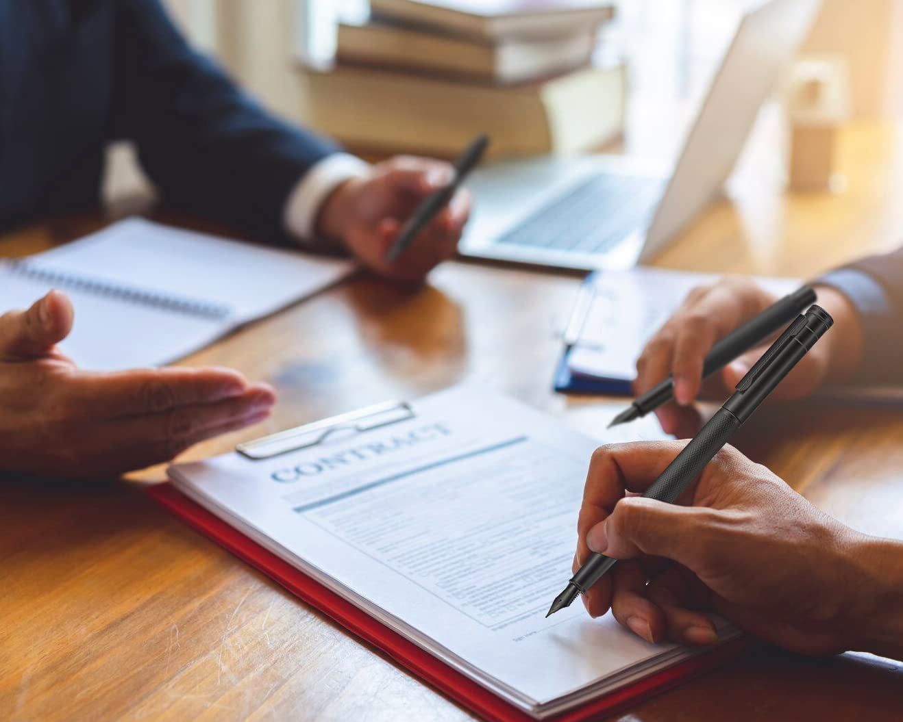 Fanzey Black Forest Fountain Pen, 0.38 mm, Black Ink