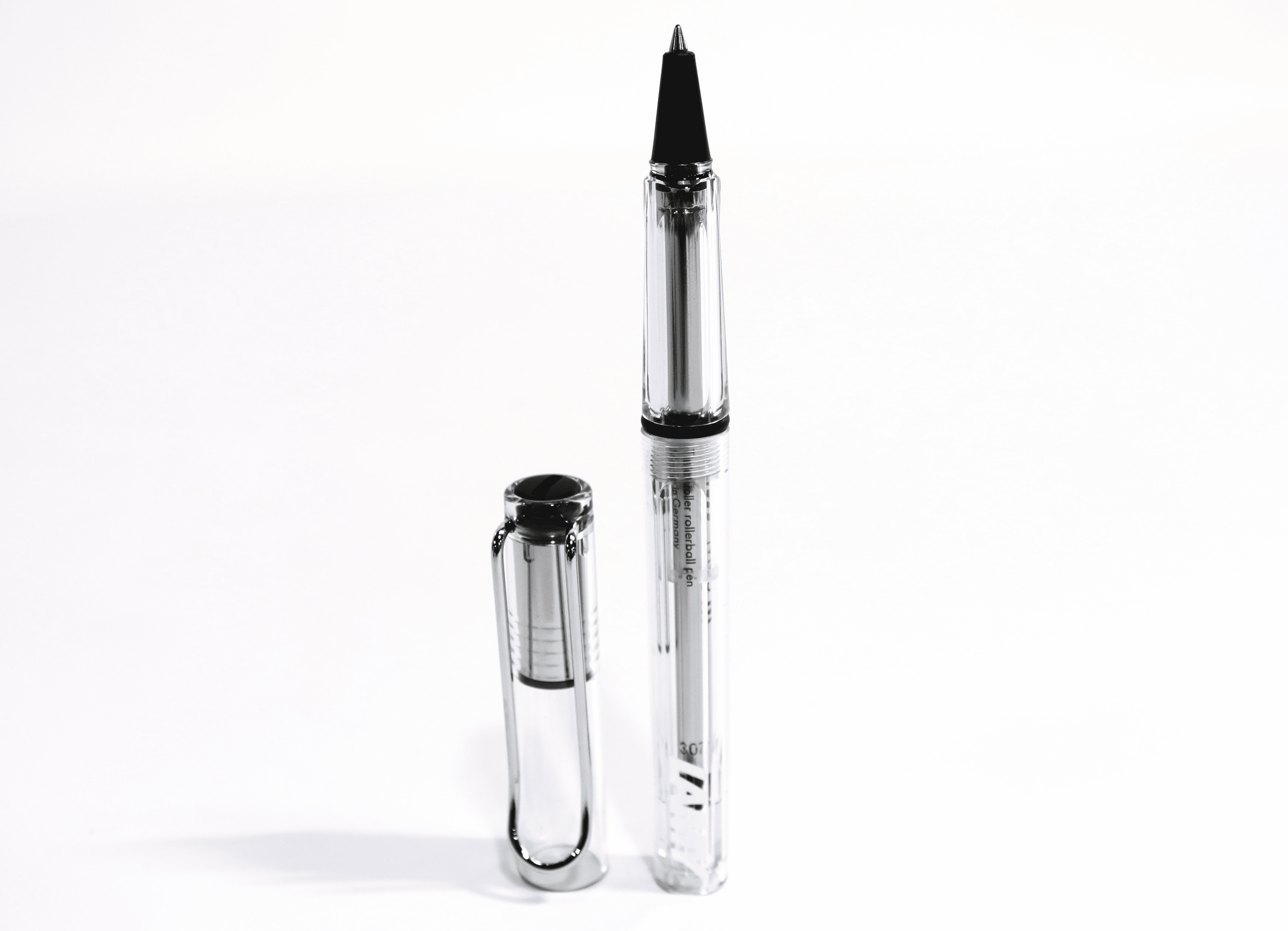 Lamy Vista Rollerball Pen Medium Point Black Ink (L312)