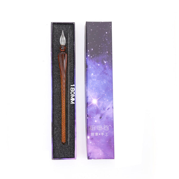 Popular Picks, Calligraphy Ink Pen Set, Glass Dip Pens, 6 Colors, Acid-Free Ink, for Scrapbooking, Lettering, Hobbyists, Artists, Creative Writing, Stationery Supplies, Accpild New Release