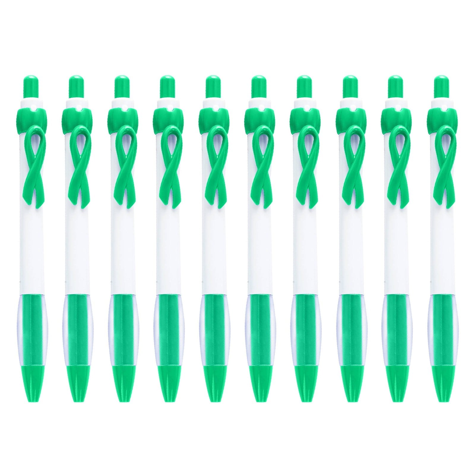 Awareness Mini Pens (10-Pack) - Custom Engraved Promotional Pens for Events, Conferences & Health Campaigns (Compact & Portable) | Ballpoint Pens, Cxui Pens Bulk Pink