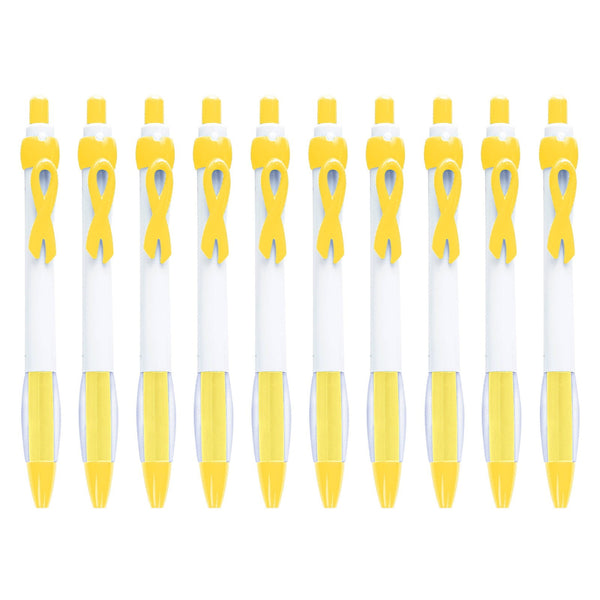 Awareness Mini Pens (10-Pack) - Custom Engraved Promotional Pens for Events, Conferences & Health Campaigns (Compact & Portable) | Ballpoint Pens, Cxui Pens Bulk Pink