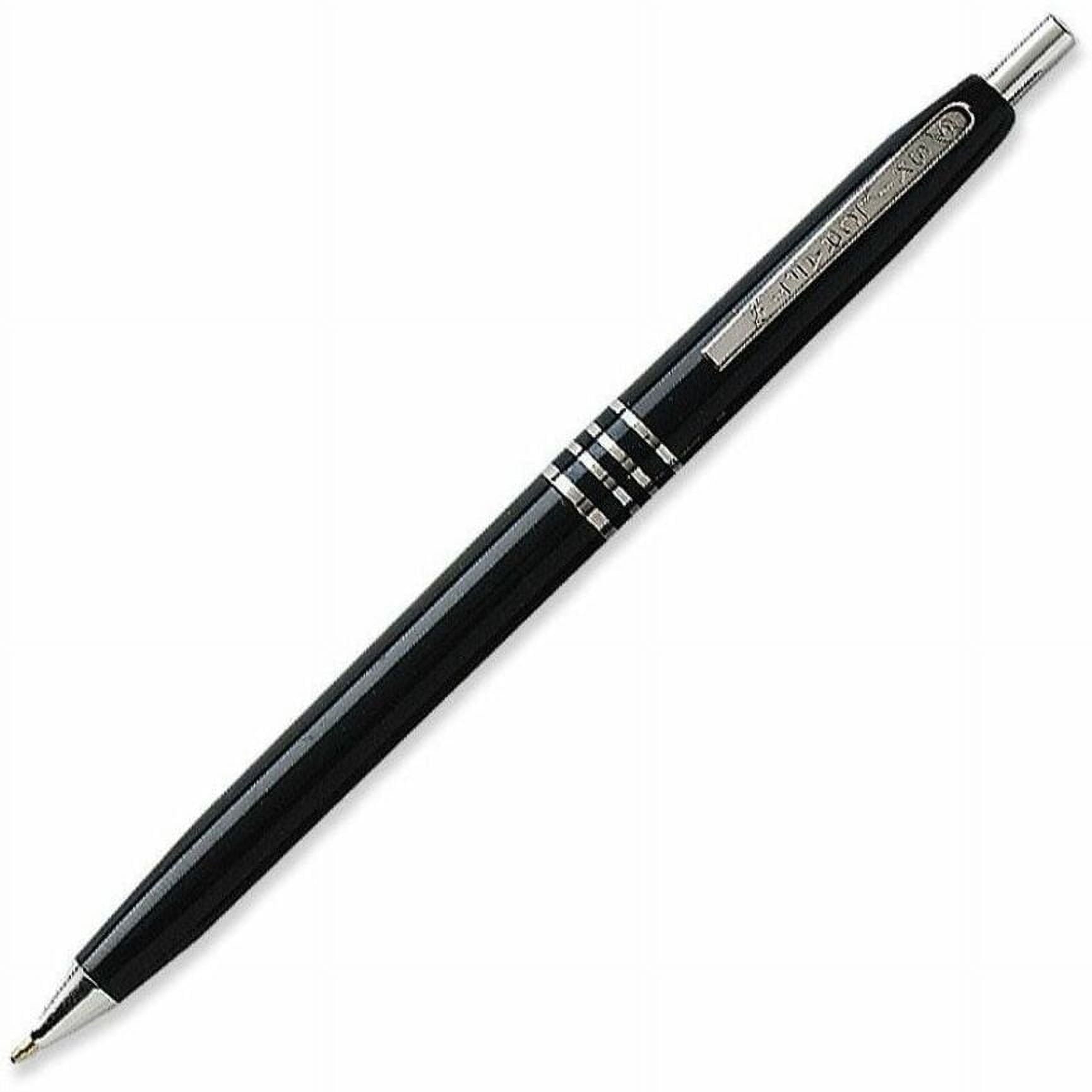 Skilcraft U.S. Ballpoint Pen, Refillable, Medium Point, 12/Pk, Black - NSN9357136