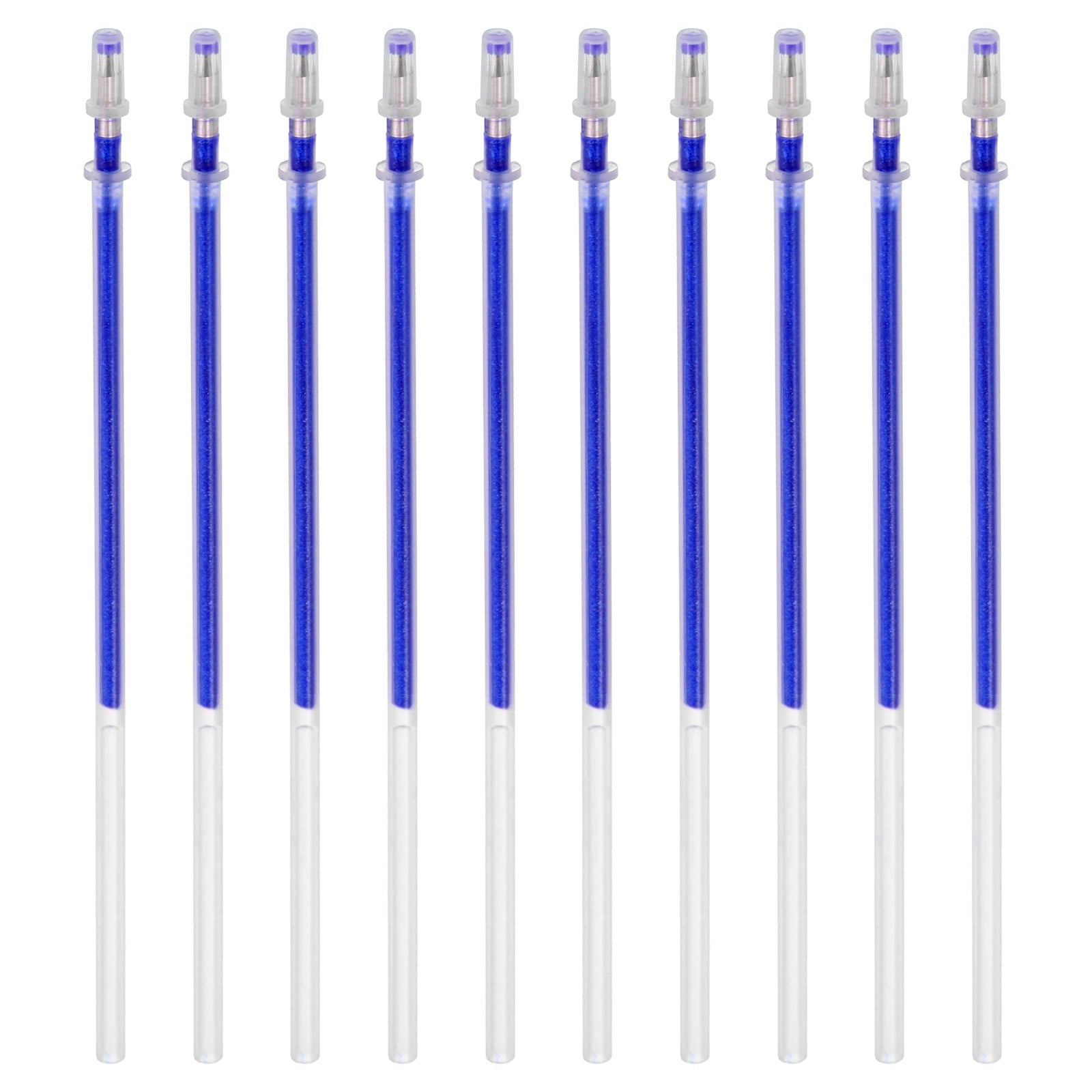 Uxcell 1mm Gel Pens Refills, 24 Pack Sparkle Metallic Ink Bold Point for Adults Coloring Books  , Rose Red