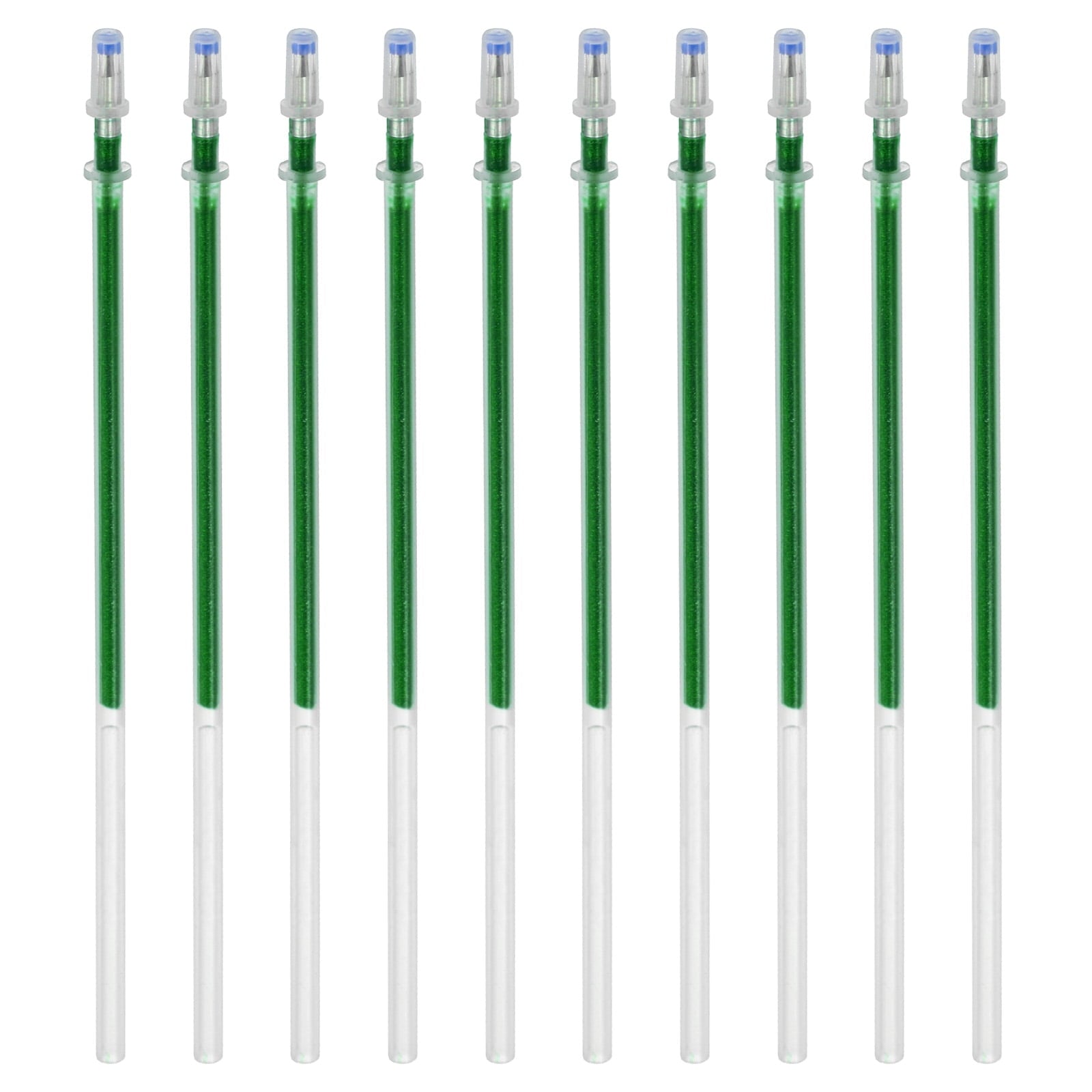 Uxcell 1mm Gel Pens Refills, 24 Pack Sparkle Metallic Ink Bold Point for Adults Coloring Books  , Rose Red