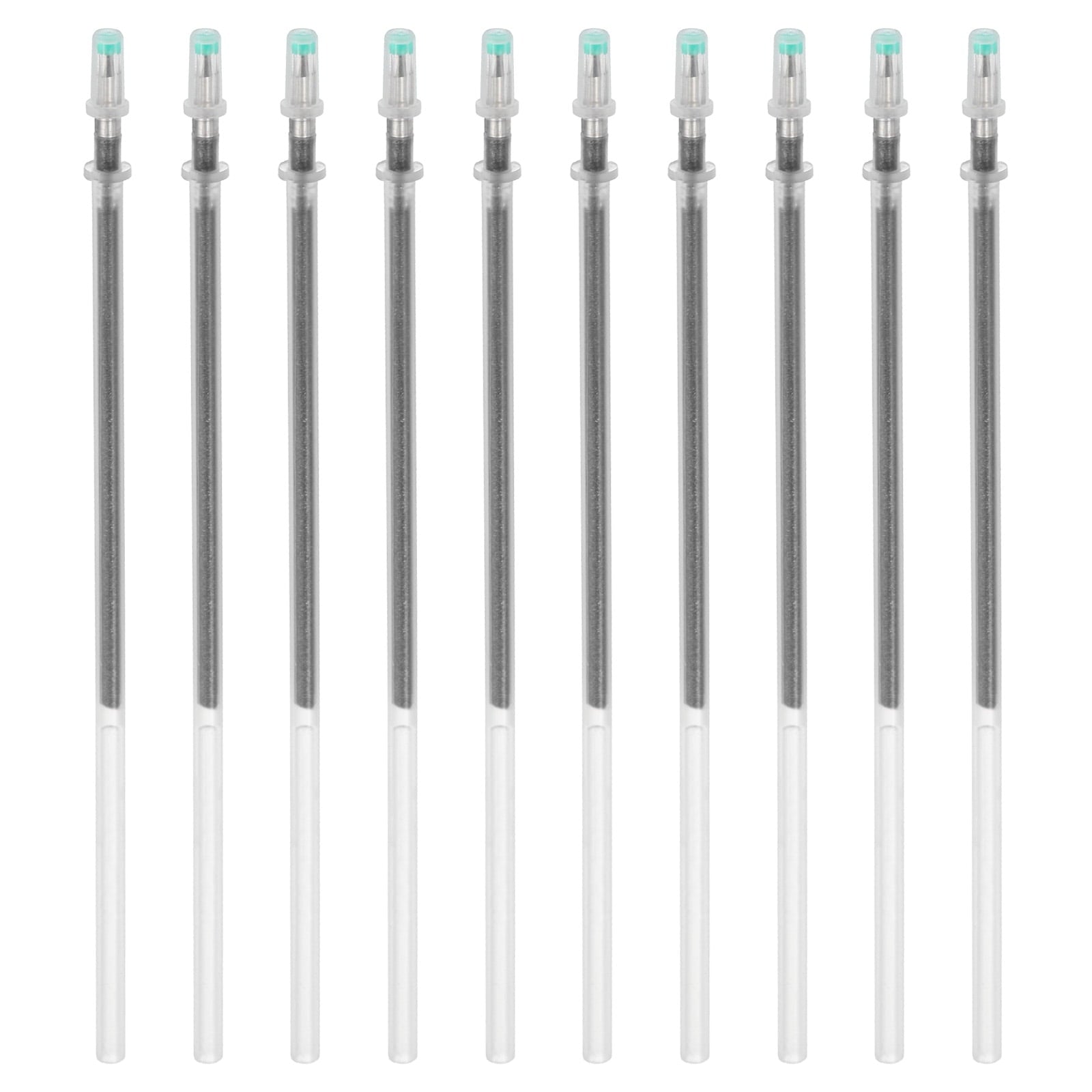 Uxcell 1mm Gel Pens Refills, 24 Pack Sparkle Metallic Ink Bold Point for Adults Coloring Books  , Rose Red